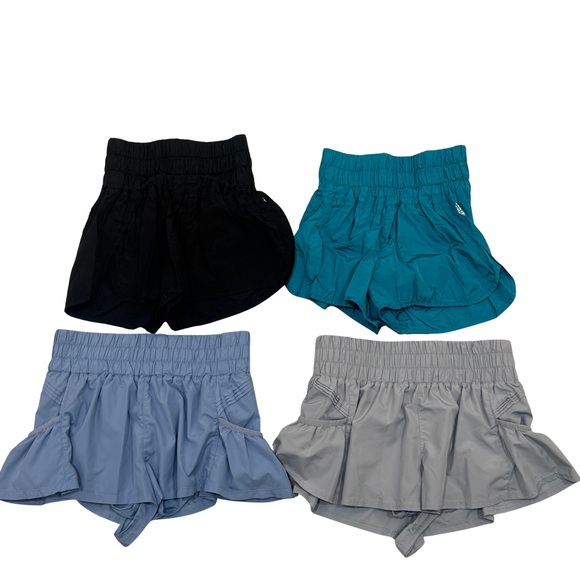 FP Movement by Free People Pants - Free People Movement Skort Shorts Lot of 4 The Way Home & Get Your Flirt On SM